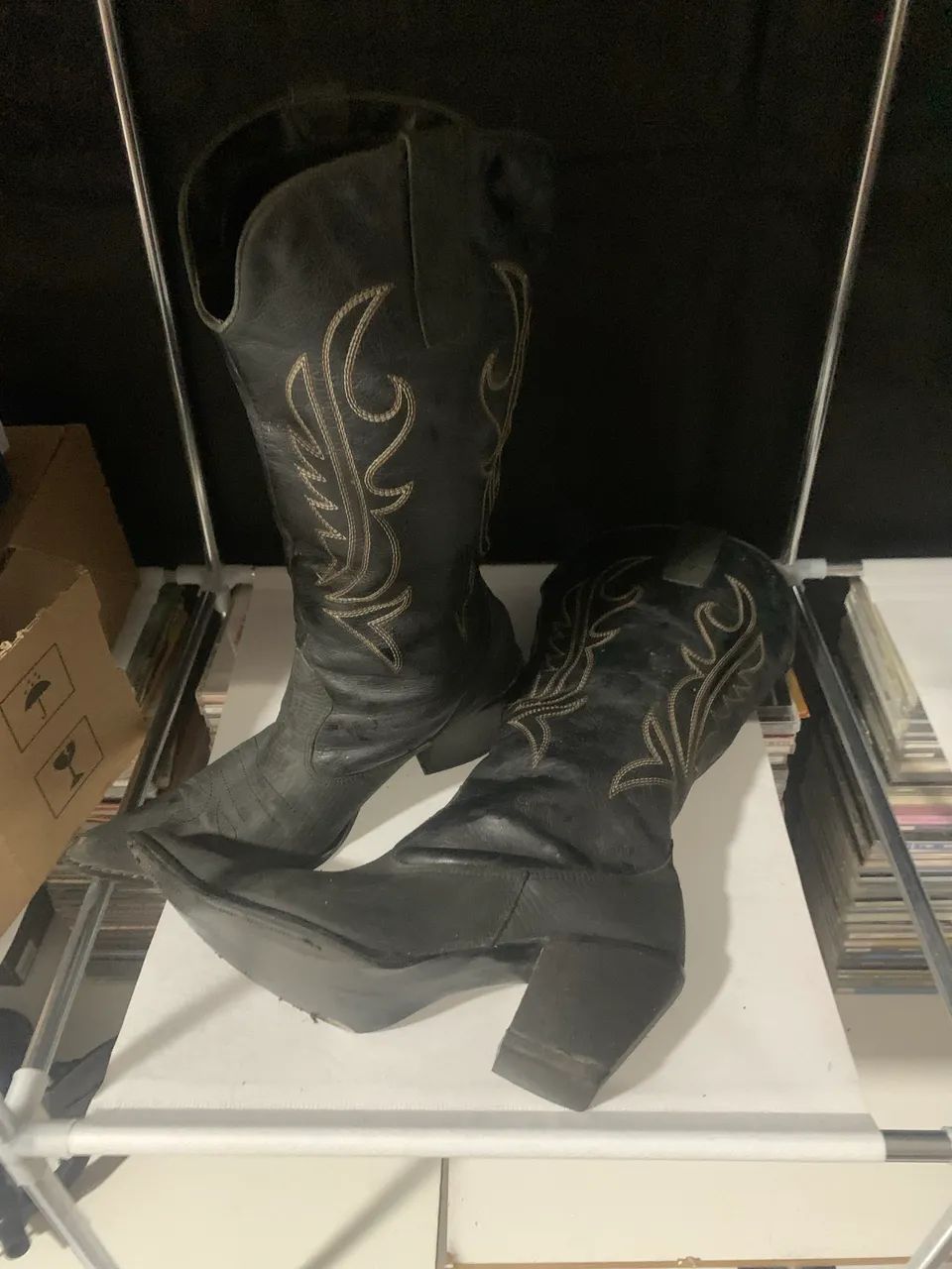 Bota Feminina - Calça bem 36 - Em couro  - Foto 3