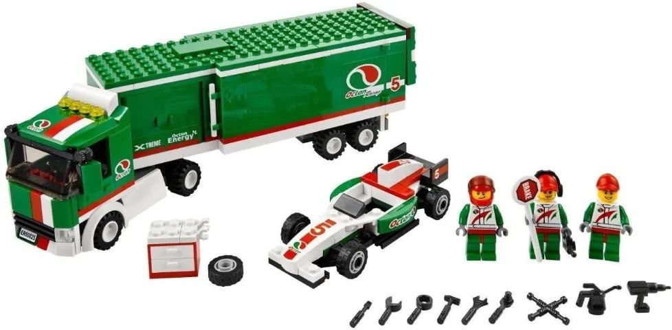 LEGO CITY - CAMINHÃO DO GRANDE PRÊMIO - 60025
