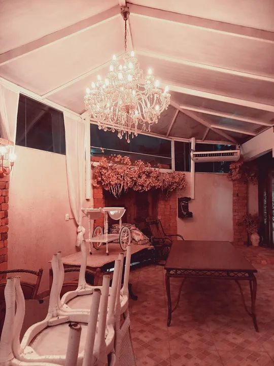 Candelabro em cristal