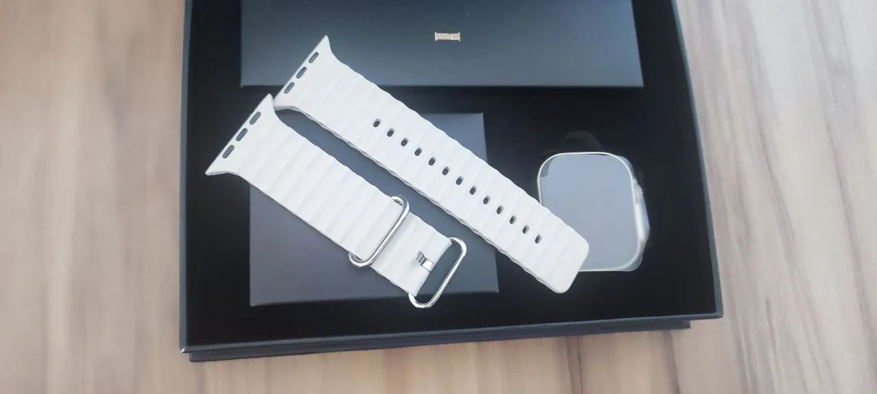 Smartwatch hw9 ultra laranja  - Foto 5