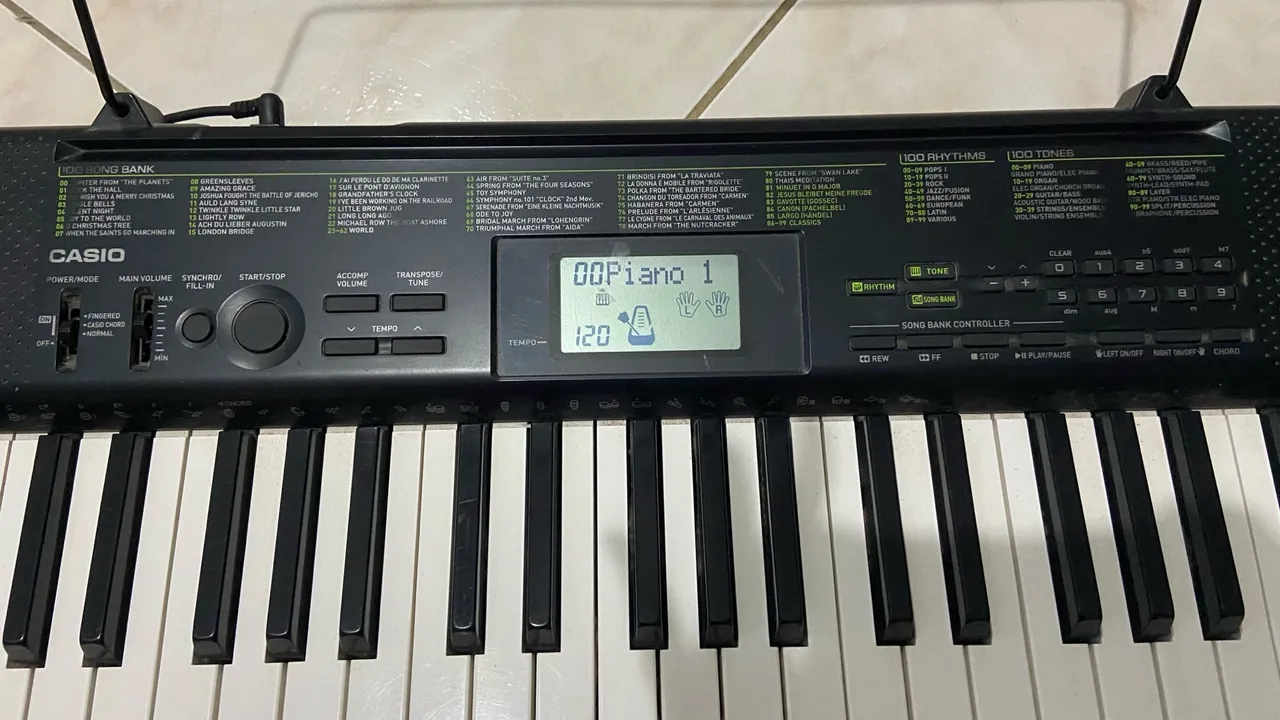 Teclado Casio CTK-1100- 61 Teclas