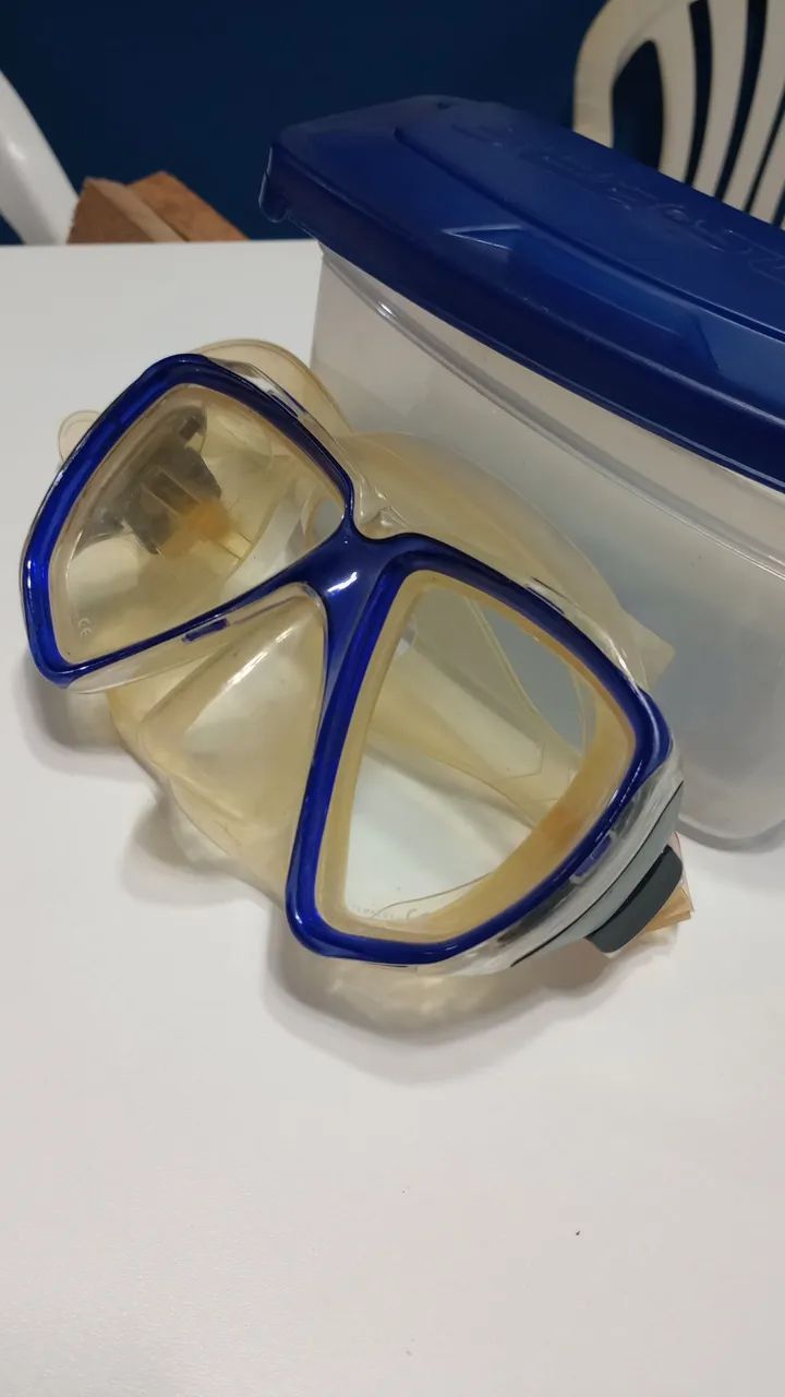 Máscara de mergulho profissional - Foto 2