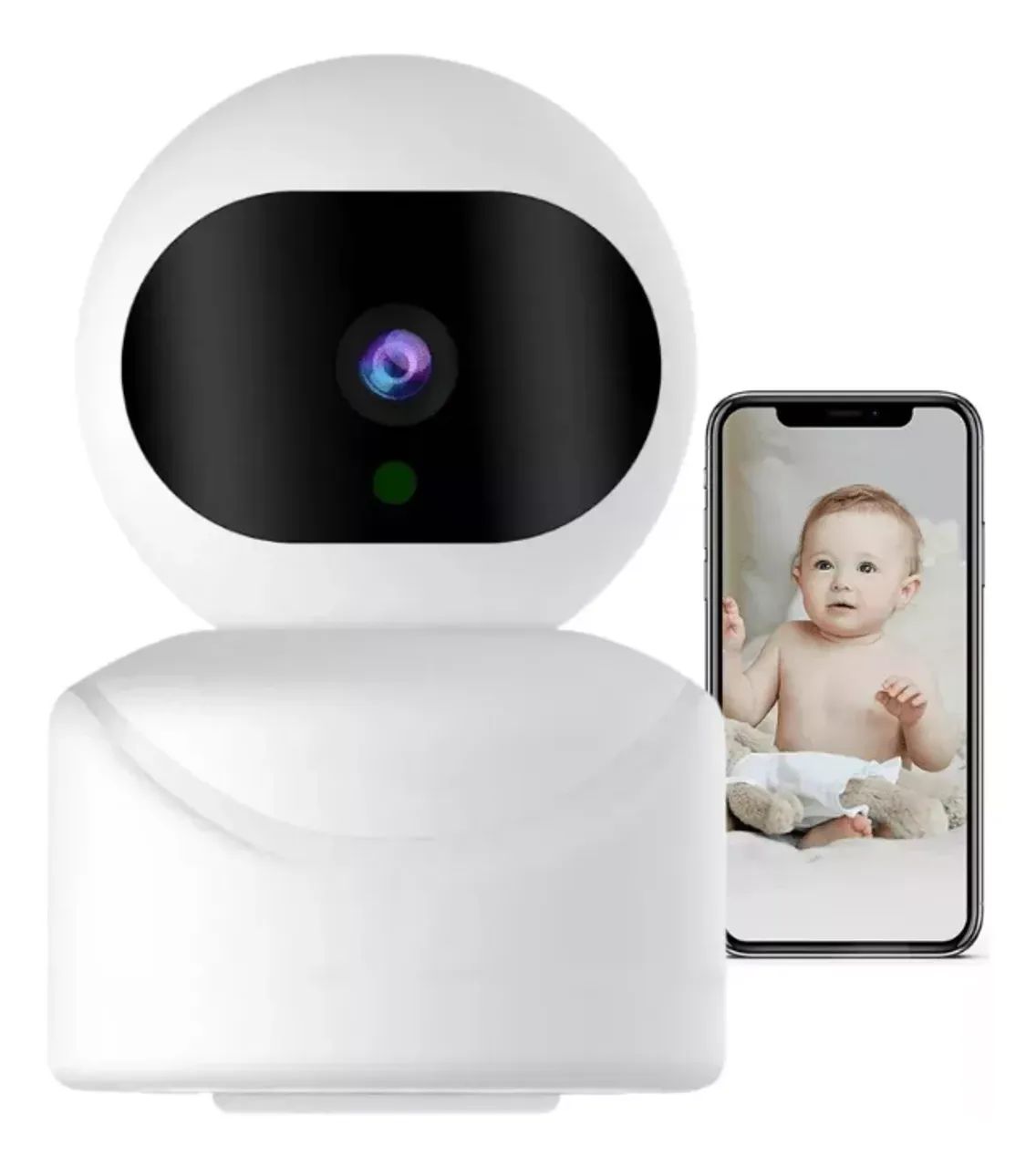 Câmera De Segurança Wifi Full Hd Robozinho Hmaston Cm02