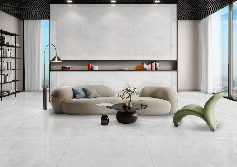 Piso Polido Retificado "HD Cristallo" 82x82cm - R$ 49,90 o m² - Foto 2