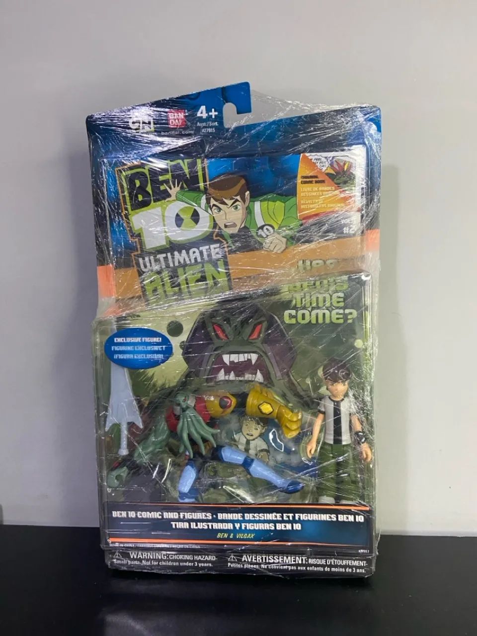 Boneco Ben 10 e Vilgax - set com HQ