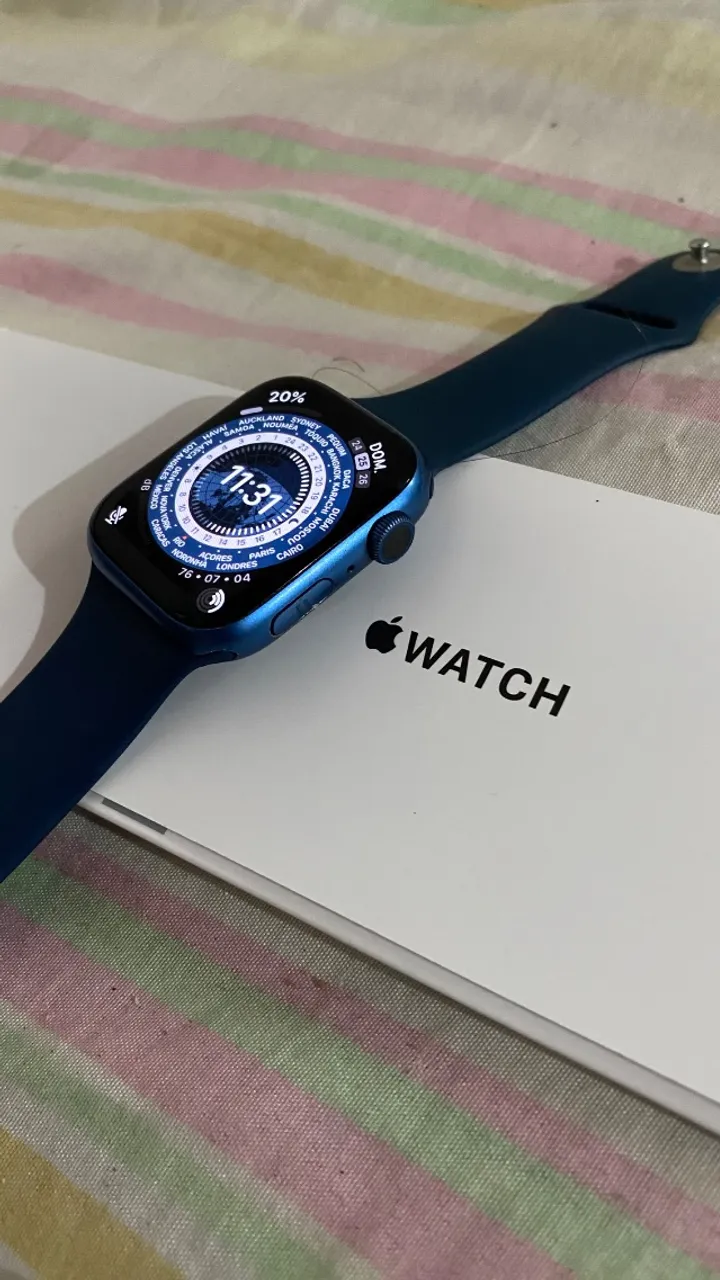 Apple Watch - Séries 7 - 45MM (Troco em iPhone 12)