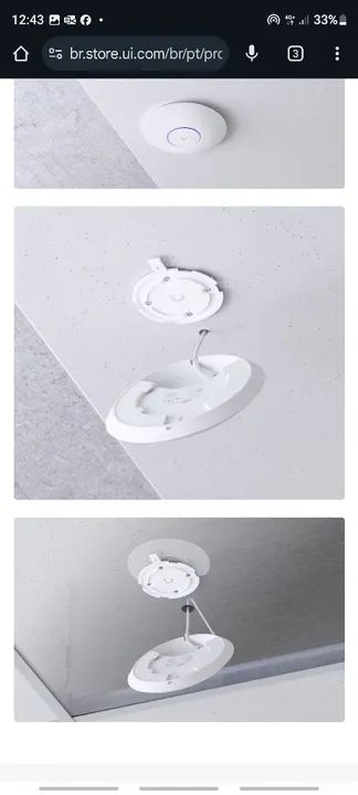 Roteador Wi-Fi Ubiquiti UniFi - Foto 3