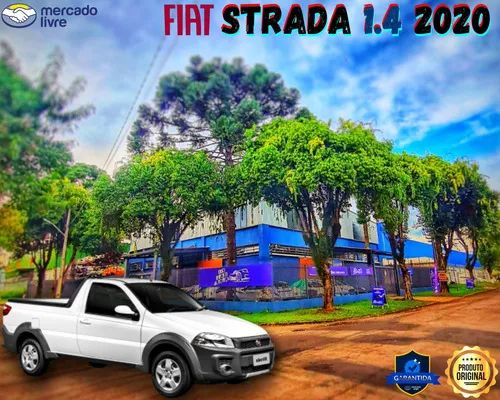 Suporte Do Parachoque Traseiro Esquerdo Strada 1.4 2020 - Foto 7