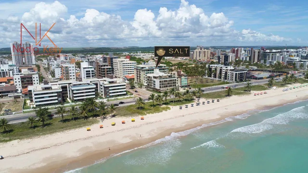 Studio Frente mar com 1 dormitório à venda, 23 m² por R$ 528.209 - Intermares - Cabedelo/P - Foto 4