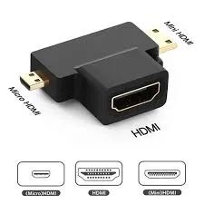 Adaptador HDMI+MINI+MICRO H´Maston MU23 - Foto 2