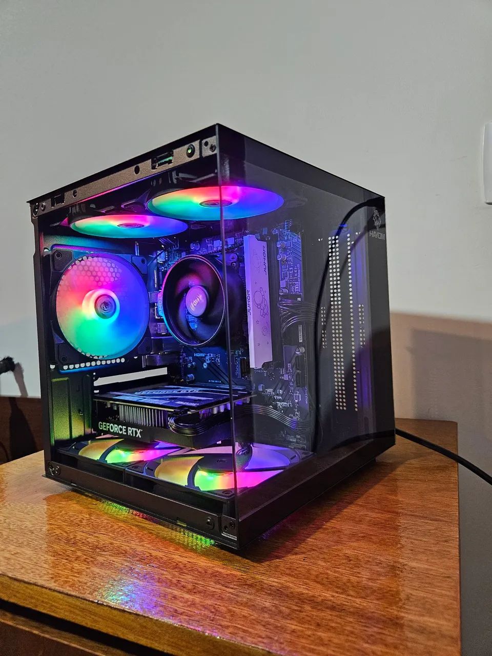 Pc gamer AMD ryzen 5 8500g com rtx 4060, 16gb DDR5 6000mhz