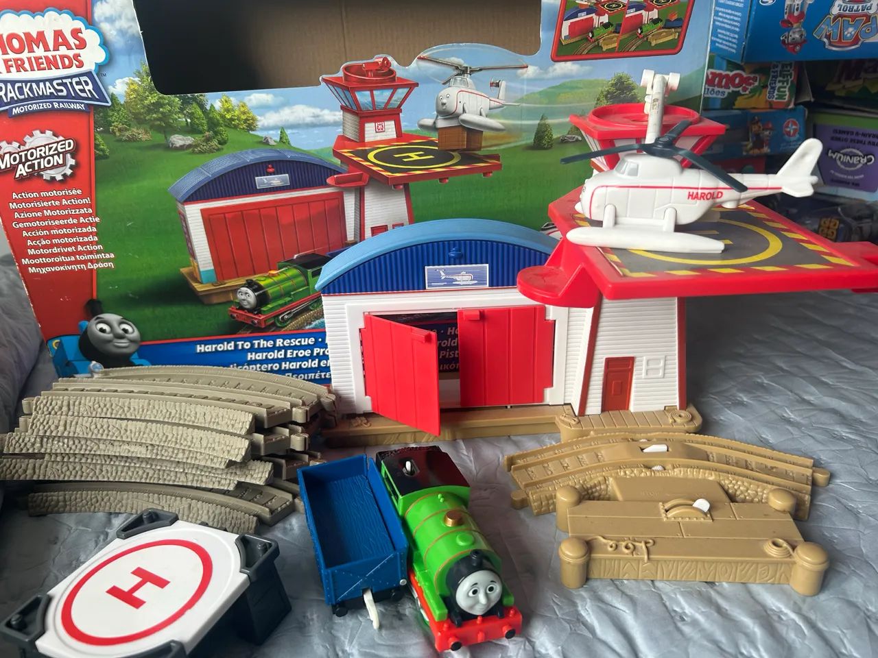 Ferrovia Locomotiva Thomas Friends em excelente estado