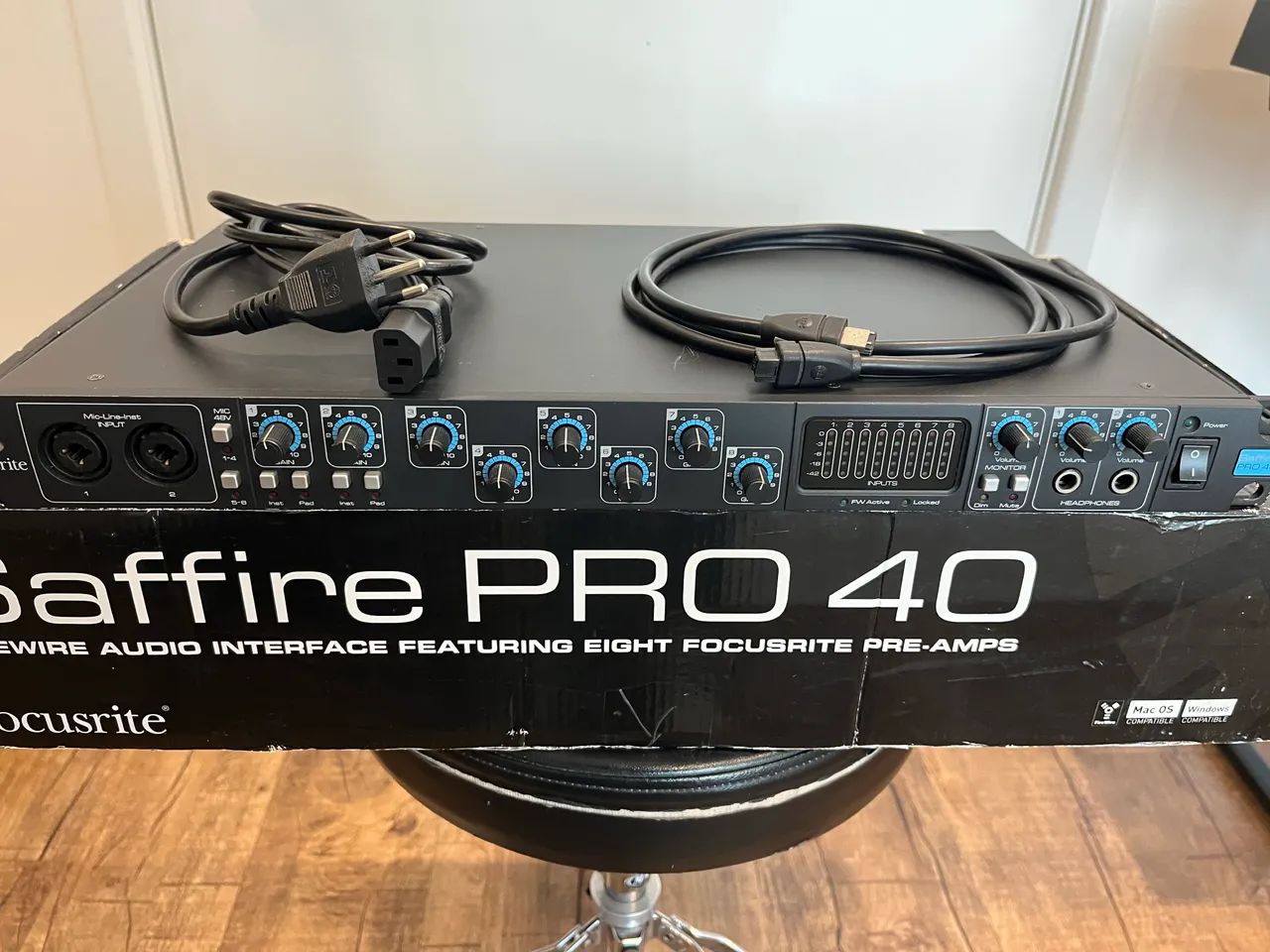 Focusrite Saffire pro 40 - Instrumentos musicais - Centro