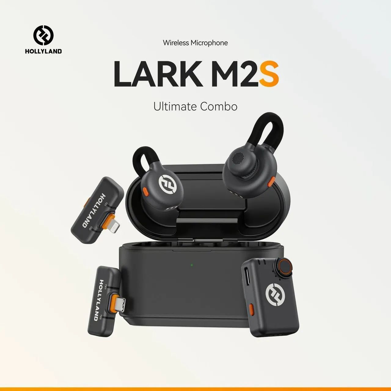 Microfone Lark M2s / ultimate combo - Hollyland - lacrado!