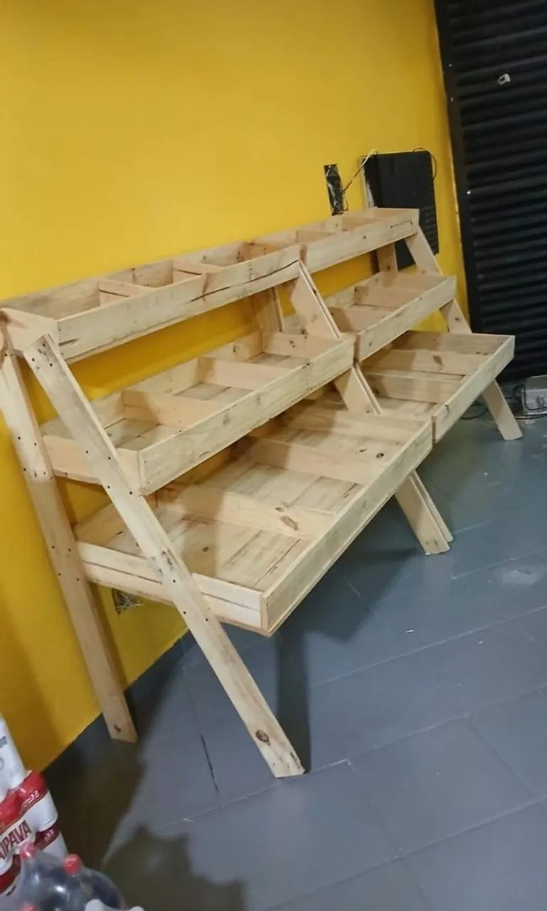 Prateleiras e gôndolas para hortfruti/ mercado/ quitanda