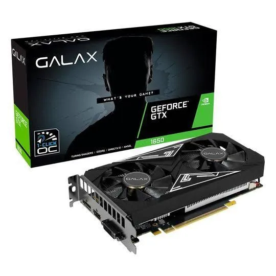 Placa de Vídeo Galax GeForce GTX 1650