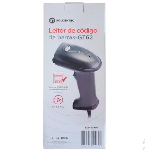 LEITOR DE CÓDIGO DE BARRAS (NOVO, NA CAIXA) - Foto 4