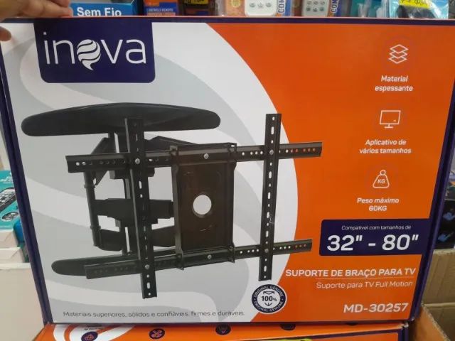  Suporte para Tv de "32" a "80" polegadas.    - Foto 4