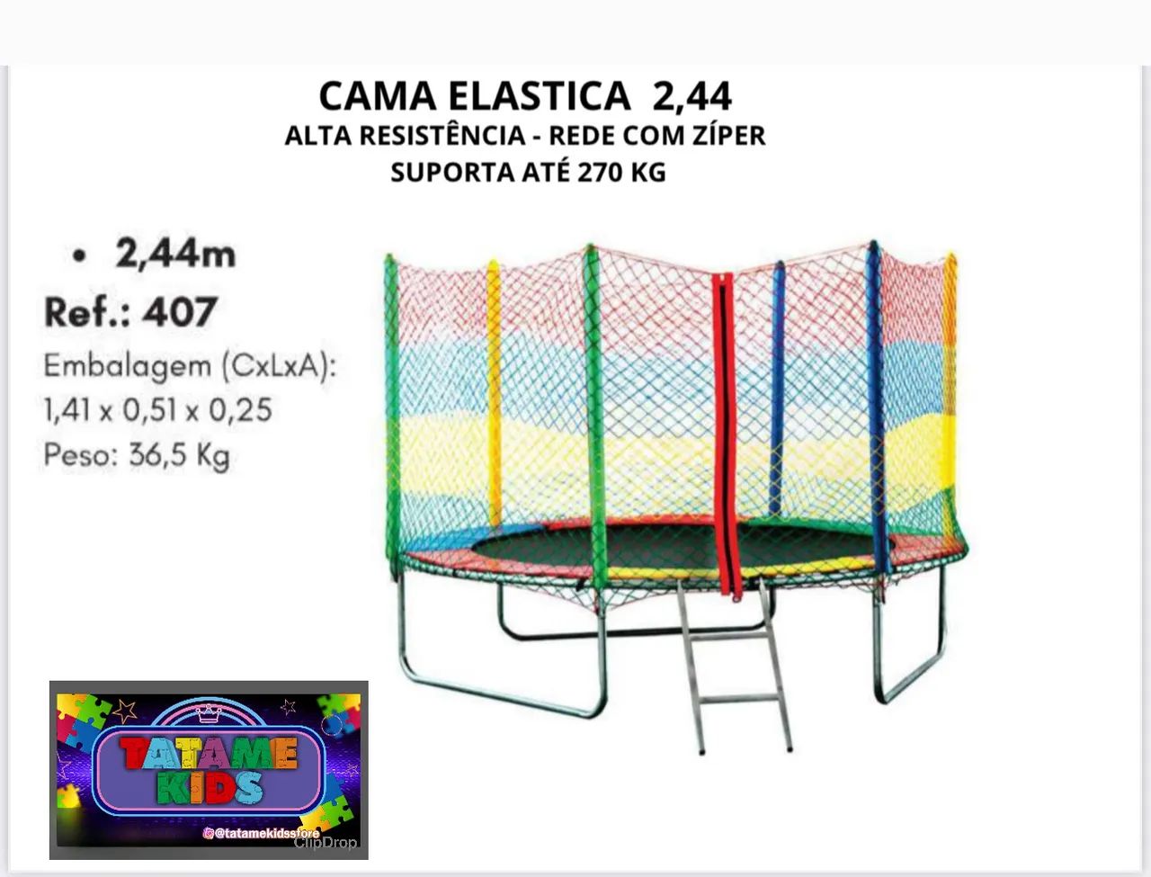 PULA PULA - CAMA ELÁSTICA DIVERSOS TAMANHOS A PRONTA ENTREGA  - Foto 5