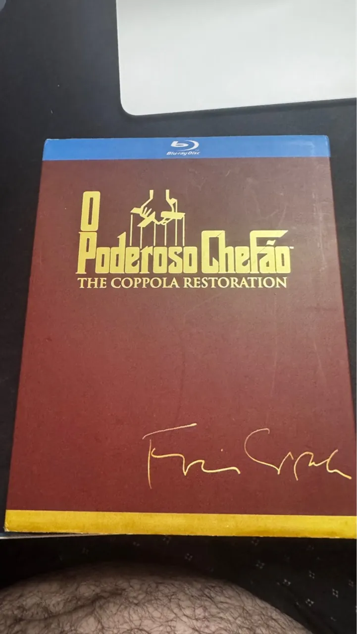 Bluray trilogia o poderoso chefão