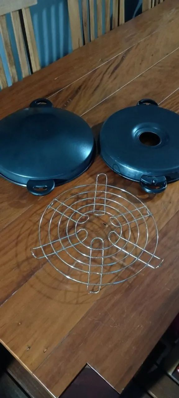 Panela Grill 30 para boca de fogão PANELUX (Usado) - Foto 3