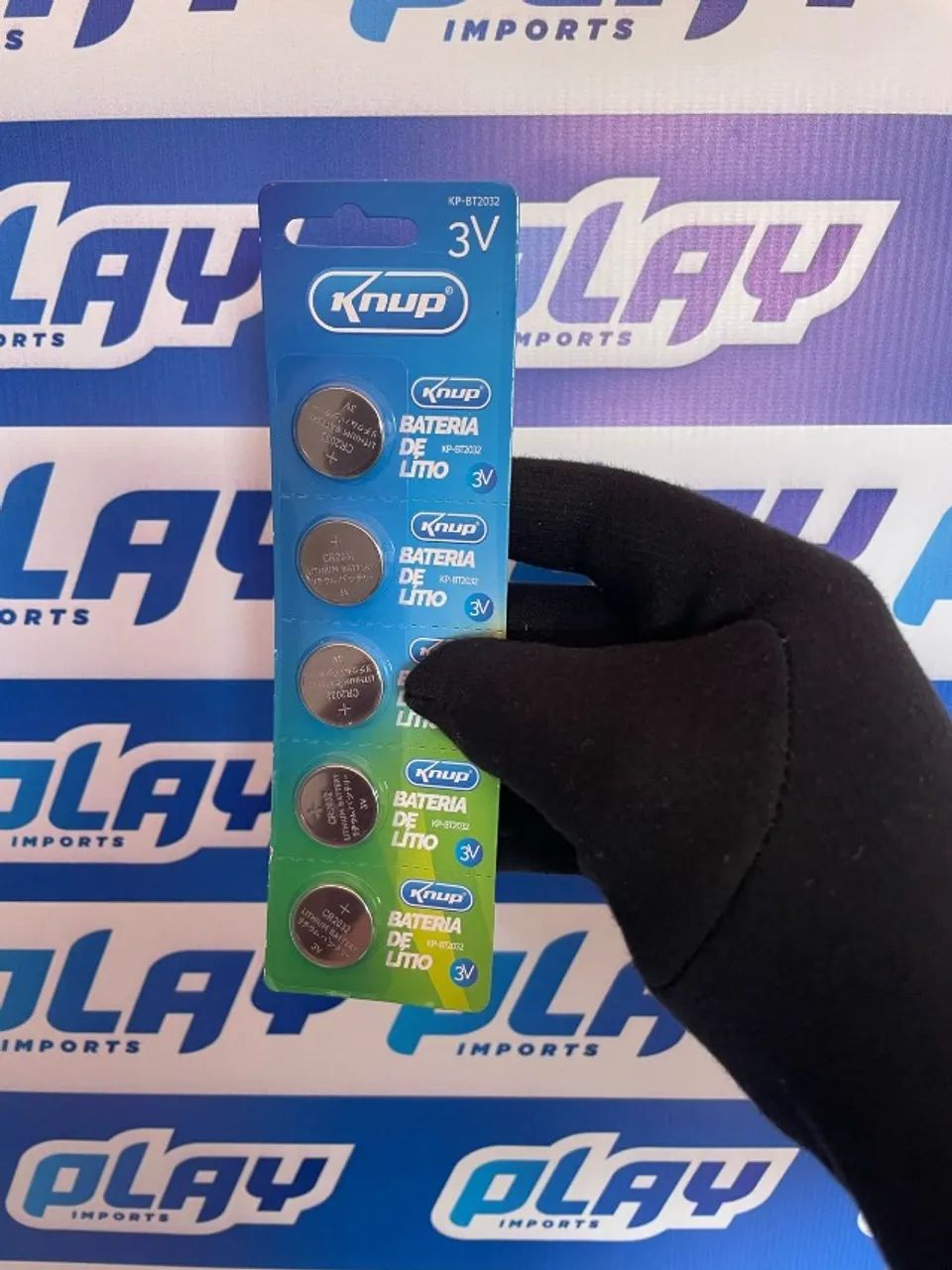 Bateria CR2032 3V - Balança Controle Relógio Alarme Placa-mãe Notebook Pilha CR 2032 - Foto 2