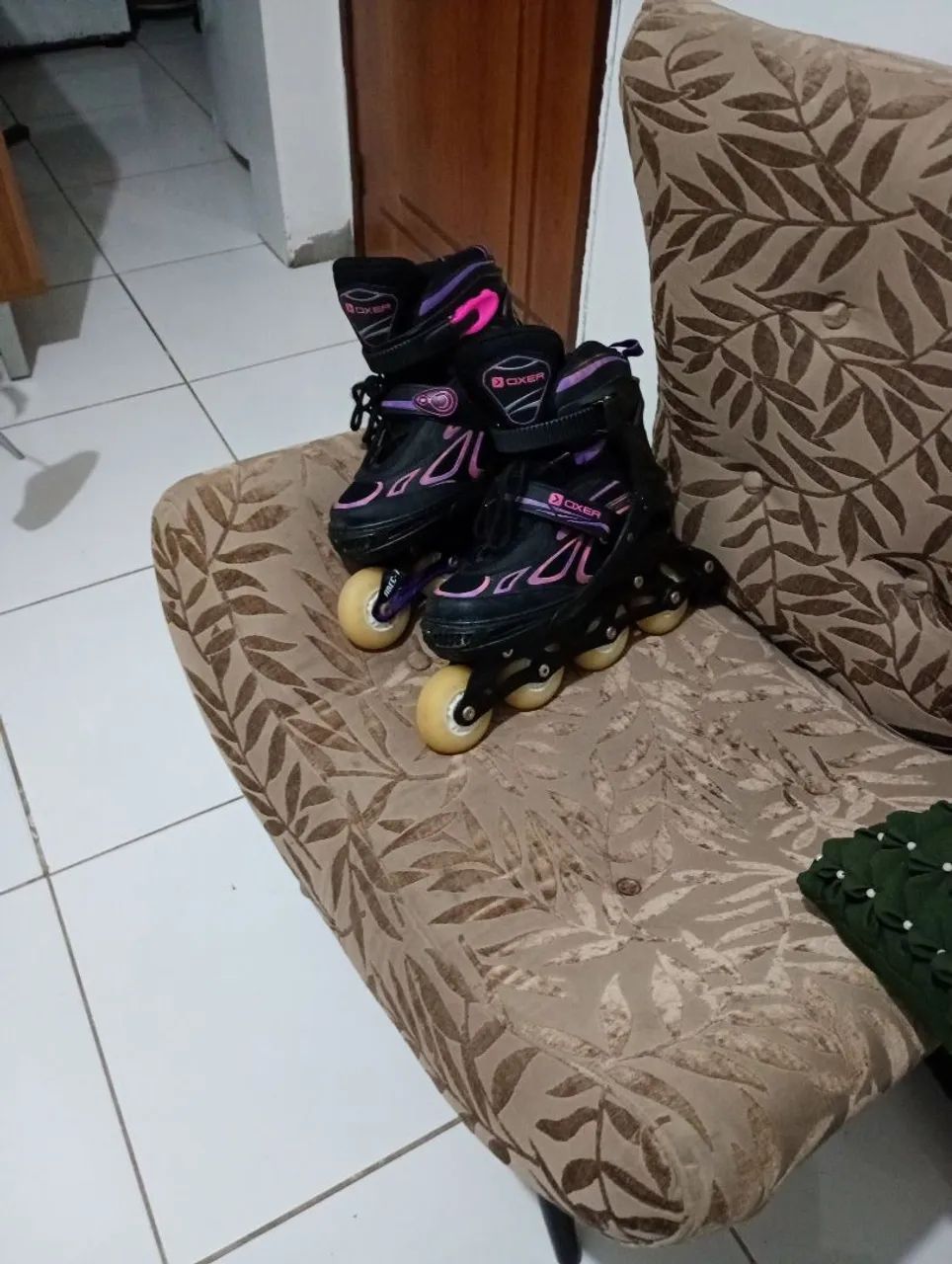 Patins oxer tamanho 37_40. Semi novo. - Foto 2