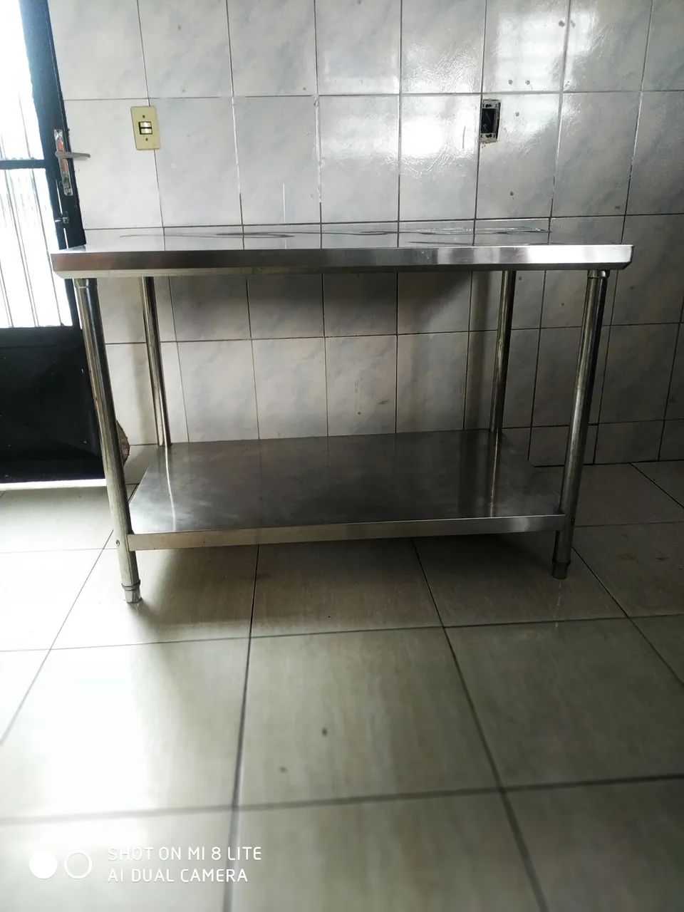 Bancada de inox 