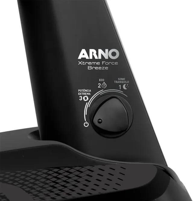Ventilador de Mesa Arno Xtreme Force Breeze 50cm VB50, 126W, 6 Pás, 3 Velocidades