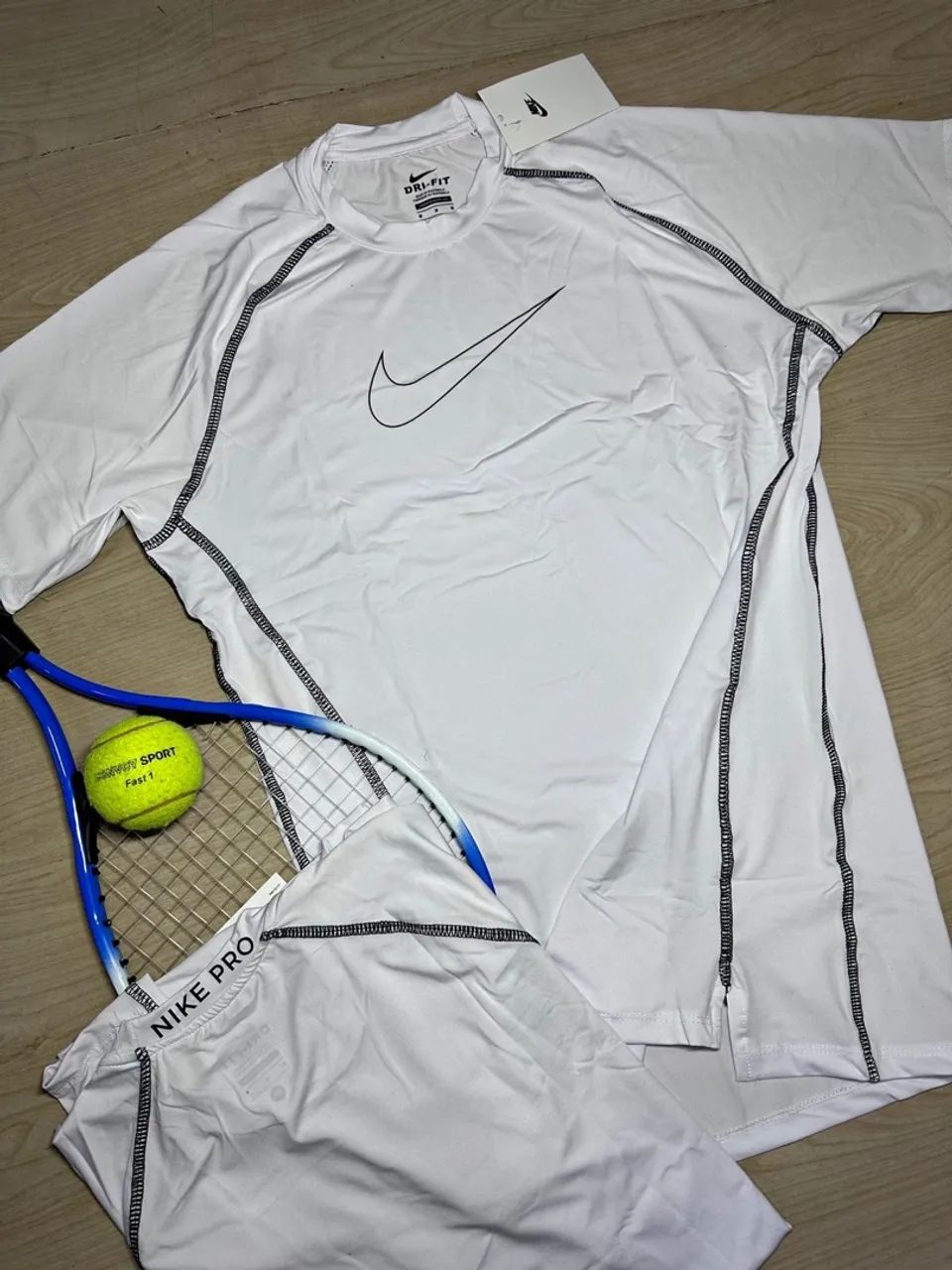 Camisa compressão Nike pro  - Foto 5