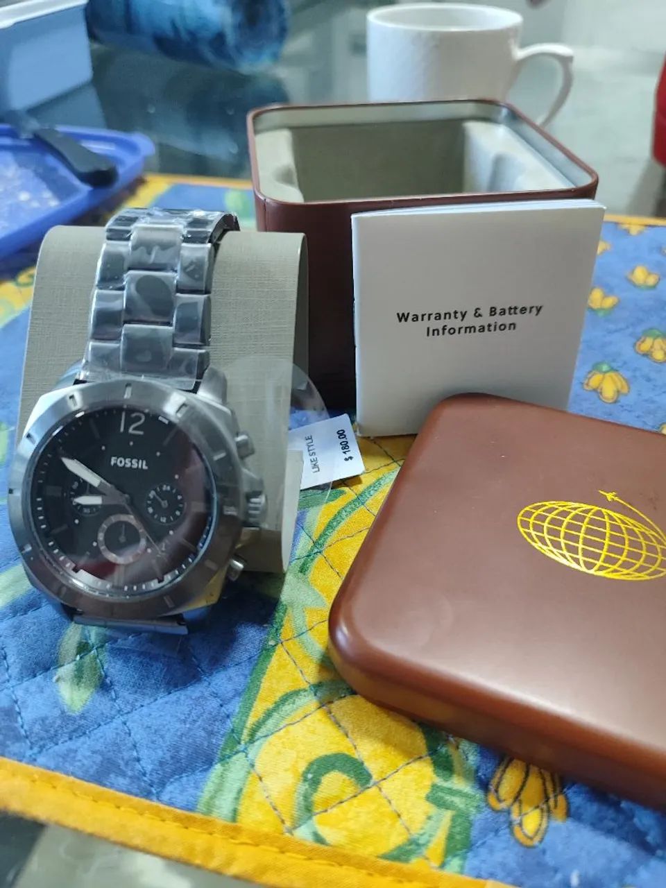 Lindo Relógio FOSSIL(EUA) Masculino cinza fosco - Foto 2