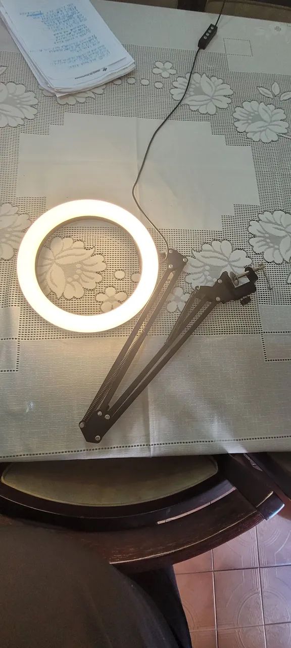 Ring Light RGB com suporte ajustável  - Foto 4