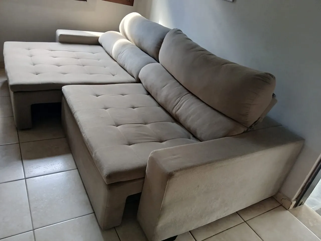 Sofá Modular Confortável e Espaçoso