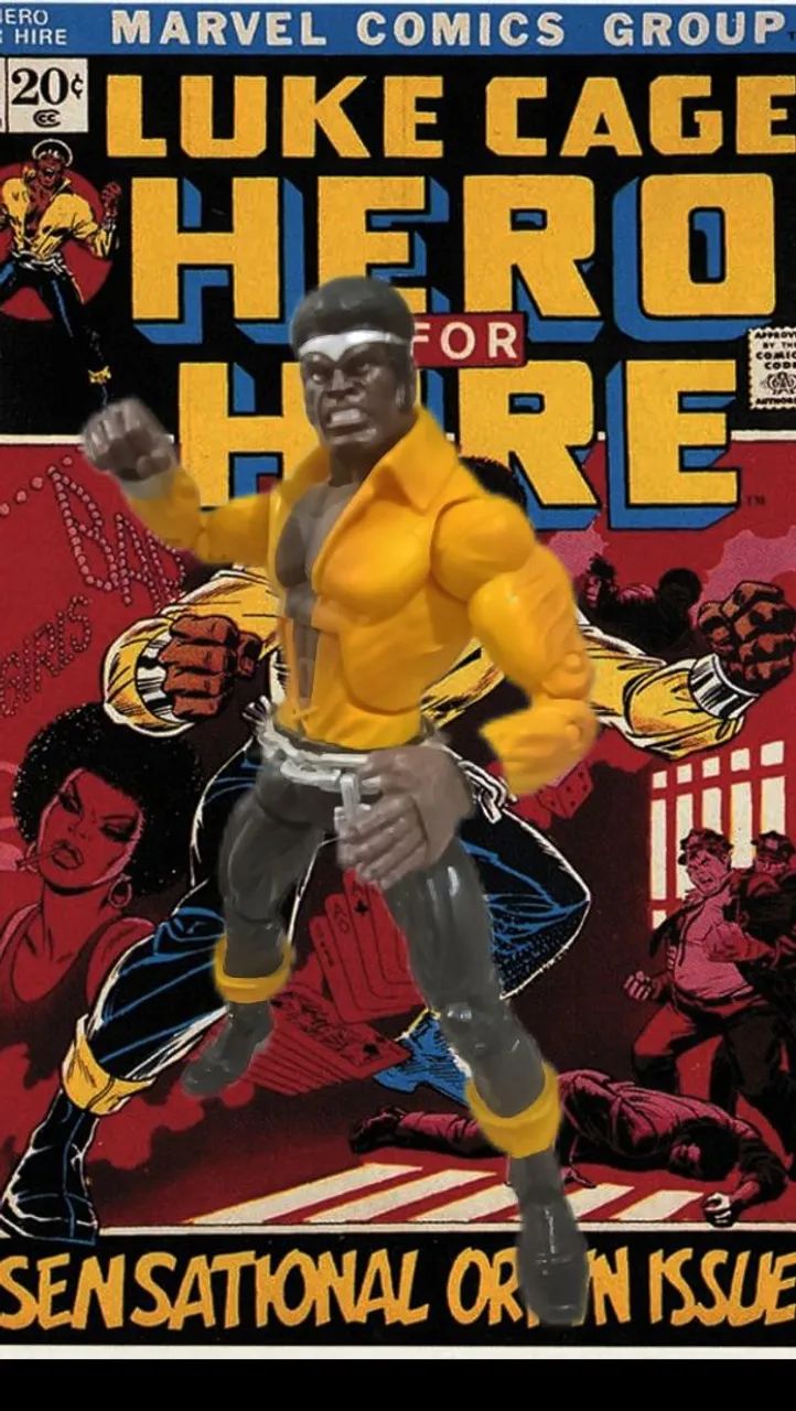 LUKE CAGE MARVEL LEGENDS TOYBIZ 