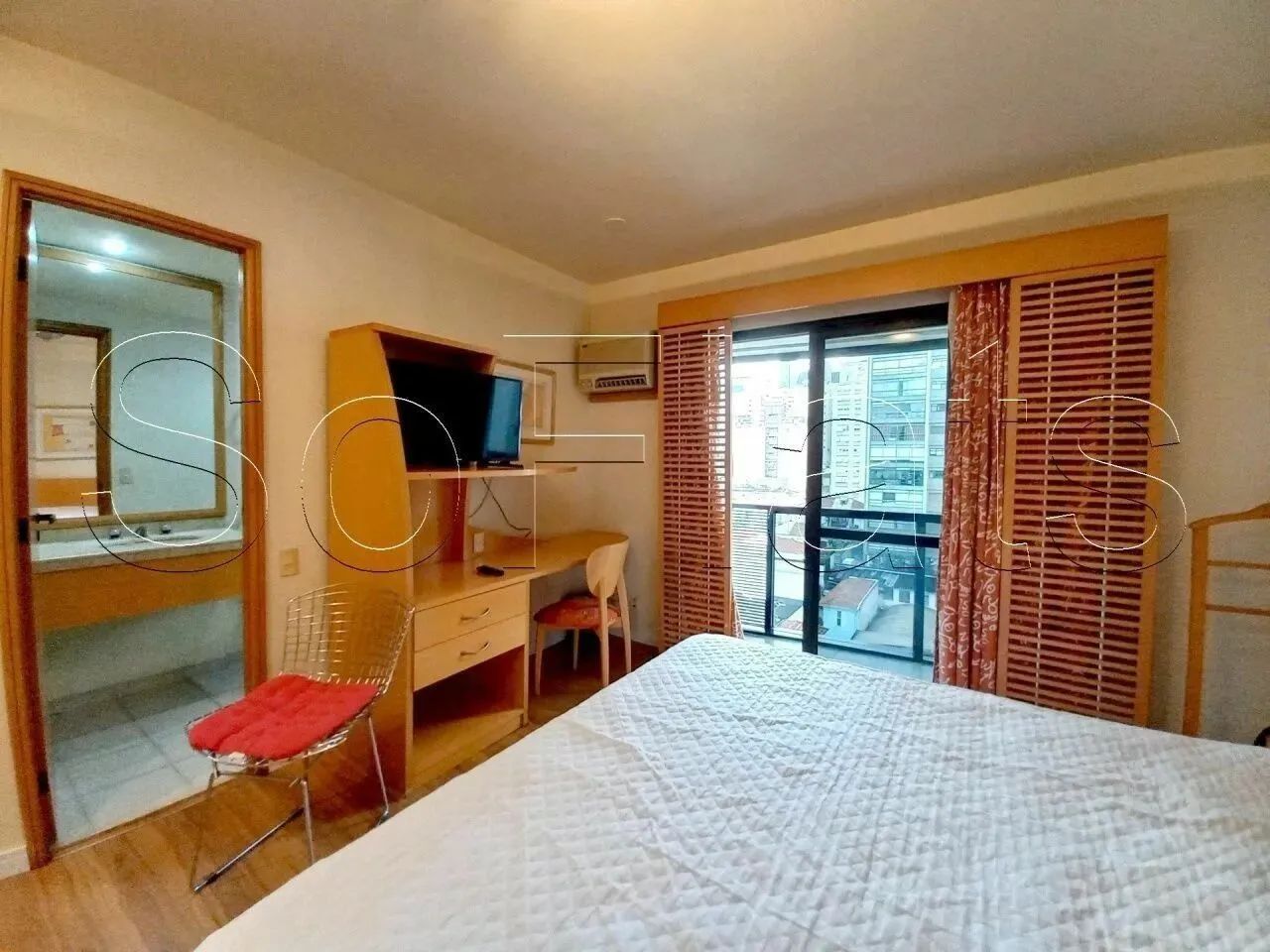 Na Rua Jose Maria Lisboa, Jardins, flat para quem quer fazer um ótimo investimento