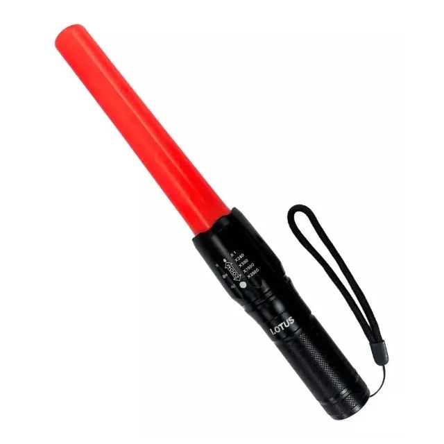 Lanterna Led Super Zoom com Sinalizador 500 Lumens Lotus 1400 - Foto 2