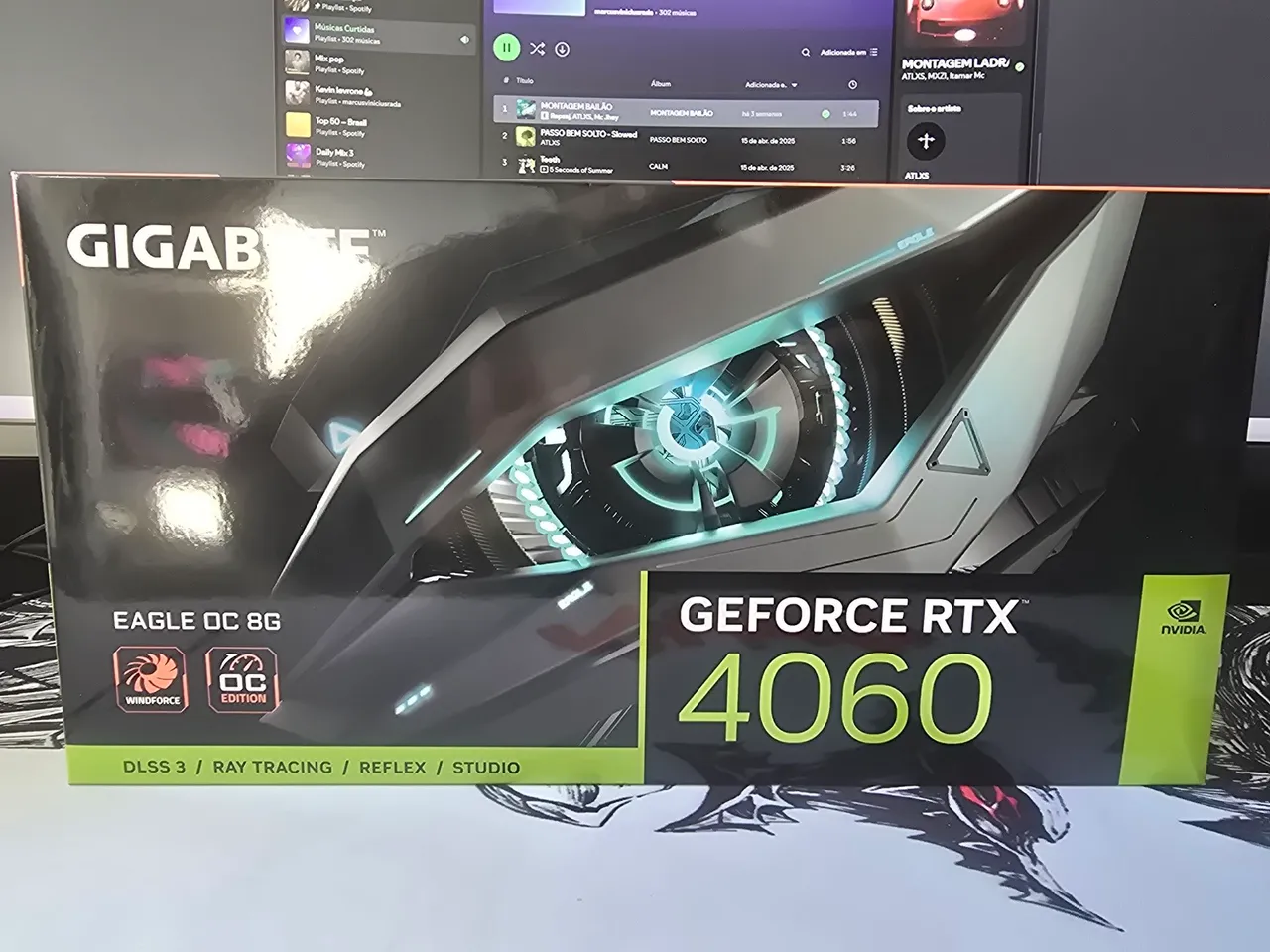 Placa de Vídeo RTX 4060 EAGLE OC