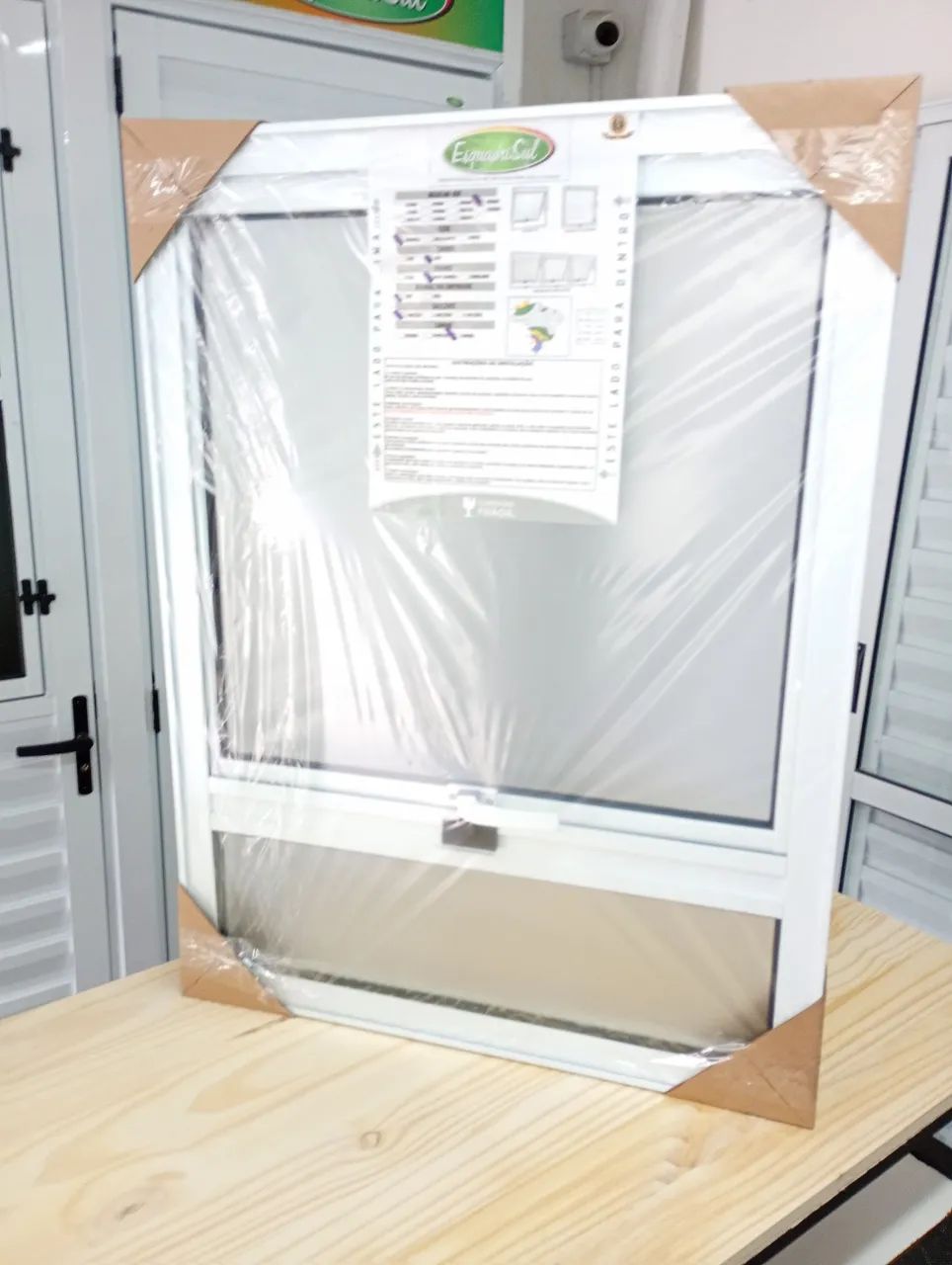 Janela Max ar  Aluminio Branco - Foto 5