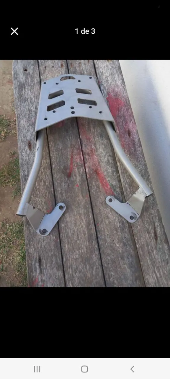 Bagageiro para moto