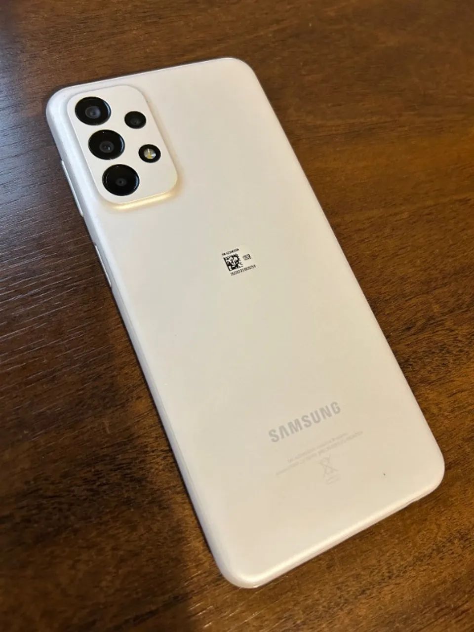 Smartphone Samsung Galaxy A23 128gb branco 5g octa-core 4gb ram 6,6" Dual chip - Foto 3