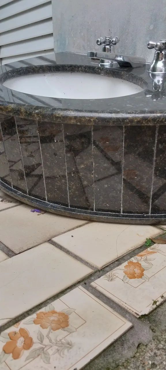 Pia de granito com cuba branca  - Foto 2