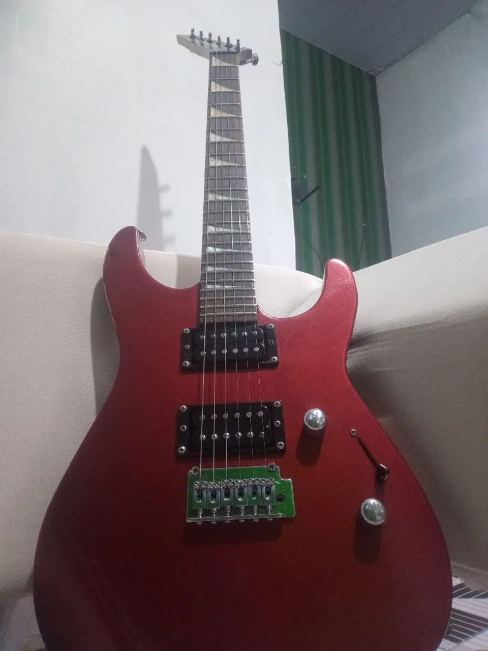 Guitarra Jackson ponte fixa  Unica - Foto 5