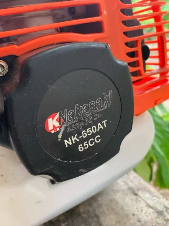 Roçadeira à Gasolina 3hp 65cc Nakasaki 650pro