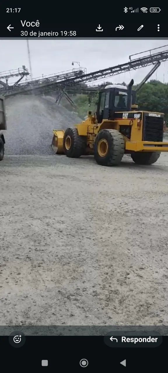 PÁ CARREGADEIRA CAT 950F ANO 1996 - Foto 5