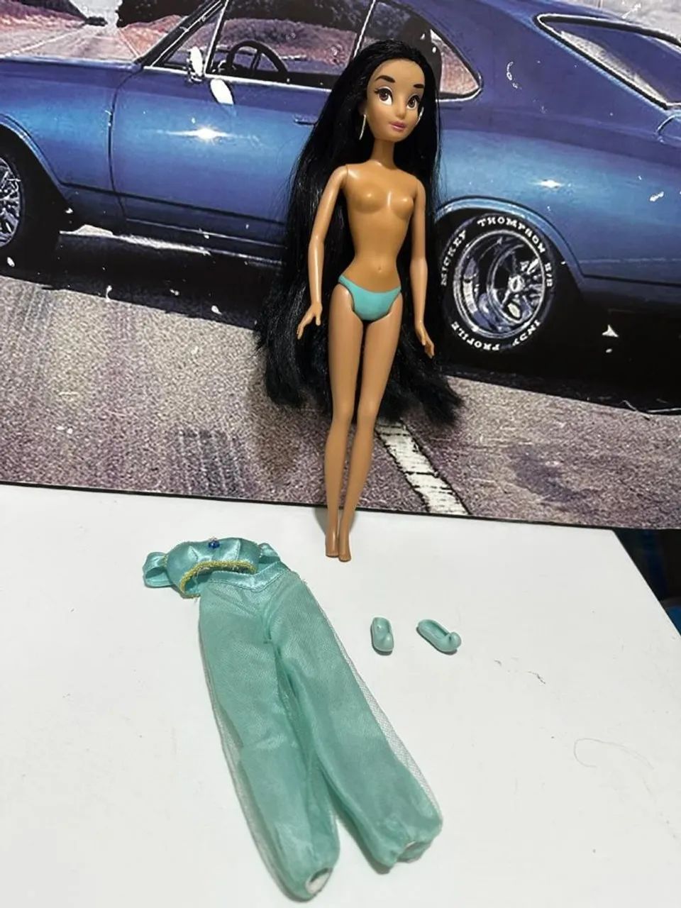 Boneca  princesa  Jasmine - Foto 4