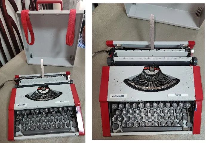 Máquina de Escrever Olivetti Roma - Foto 2