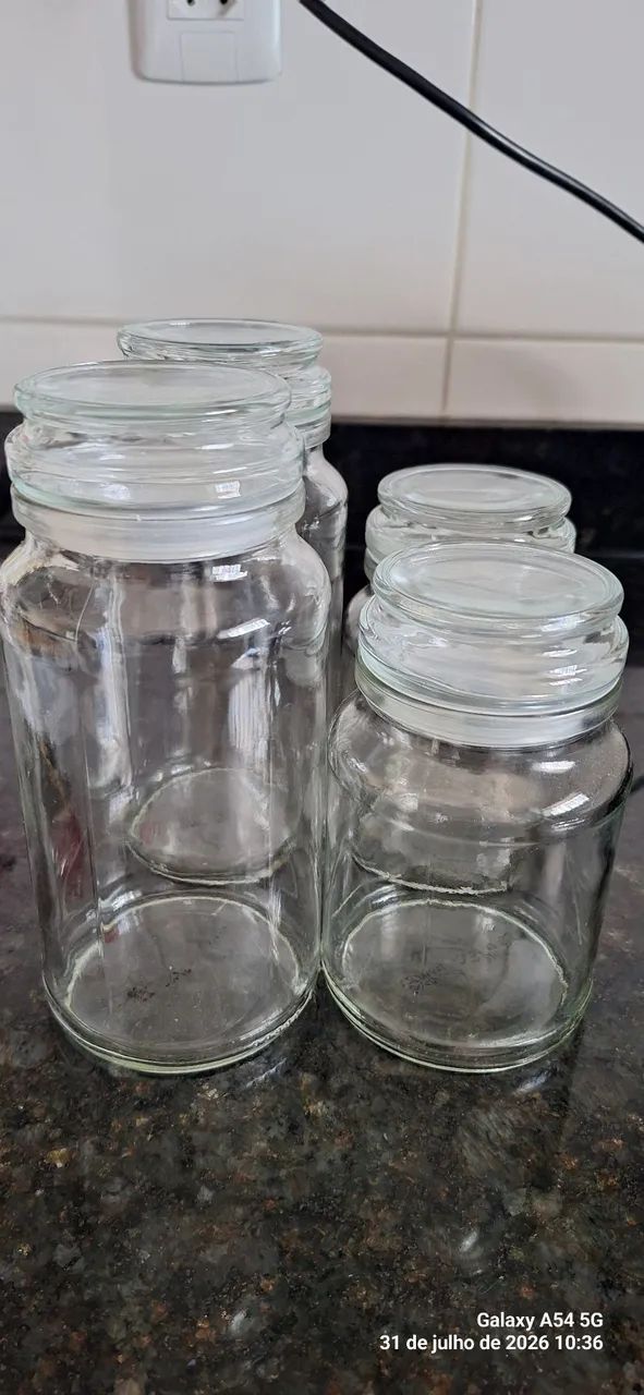 Vidros com tampa - Foto 2