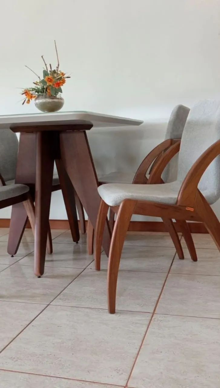 Mesa com 4 cadeiras - Foto 5