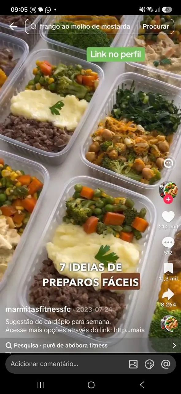 Çao alimentação  saudável  pra semana  toda