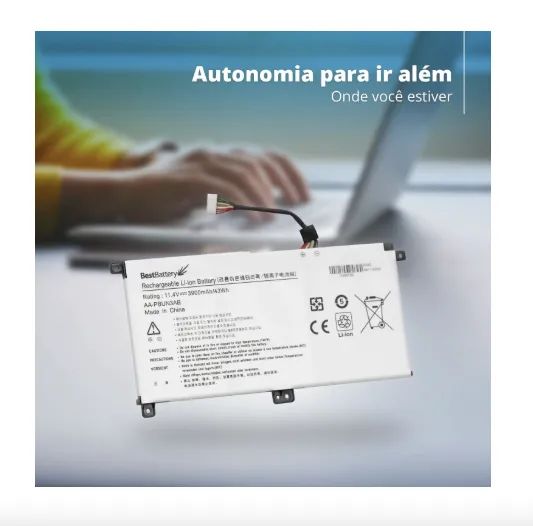 Bateria de Notebook Samsung NP 300E5M AA-PBUN3AB - Foto 5